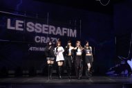 【レポート】LE SSERAFIM、メディアショーケースで新曲「CRAZY」のパフォーマンスを披露 - 画像一覧（10/16）
