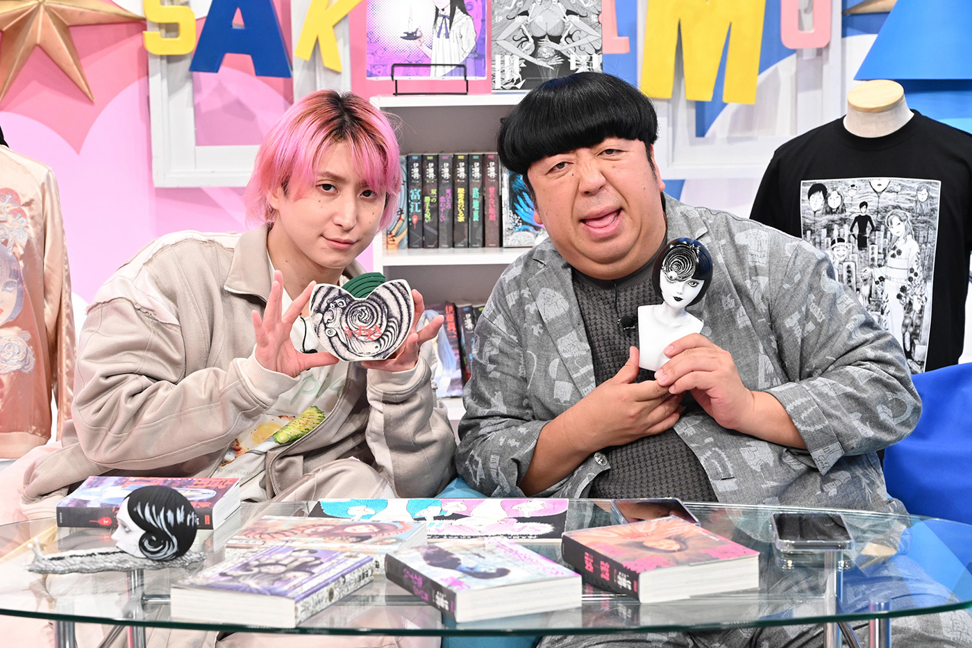 佐久間大介×日村勇紀がホラー漫画界の奇才・伊藤潤二を深掘り！唯一無二の“伊藤潤二ホラー”にサクヒム大興奮