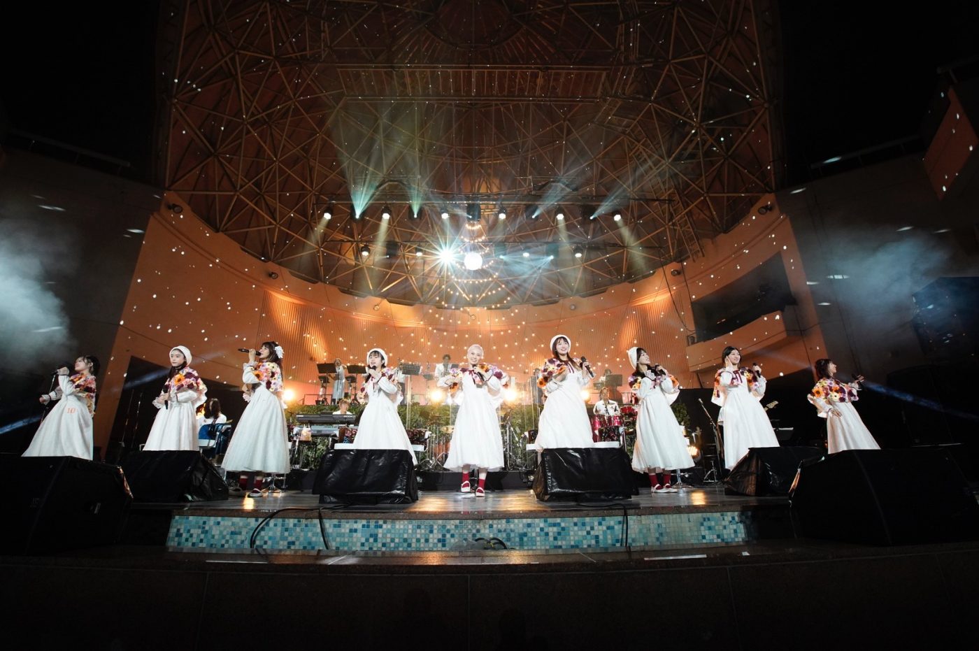 エビ中 『ちゅうおん2021』のライブCDリリースと年末恒例のライブ『大学芸会』の開催を発表