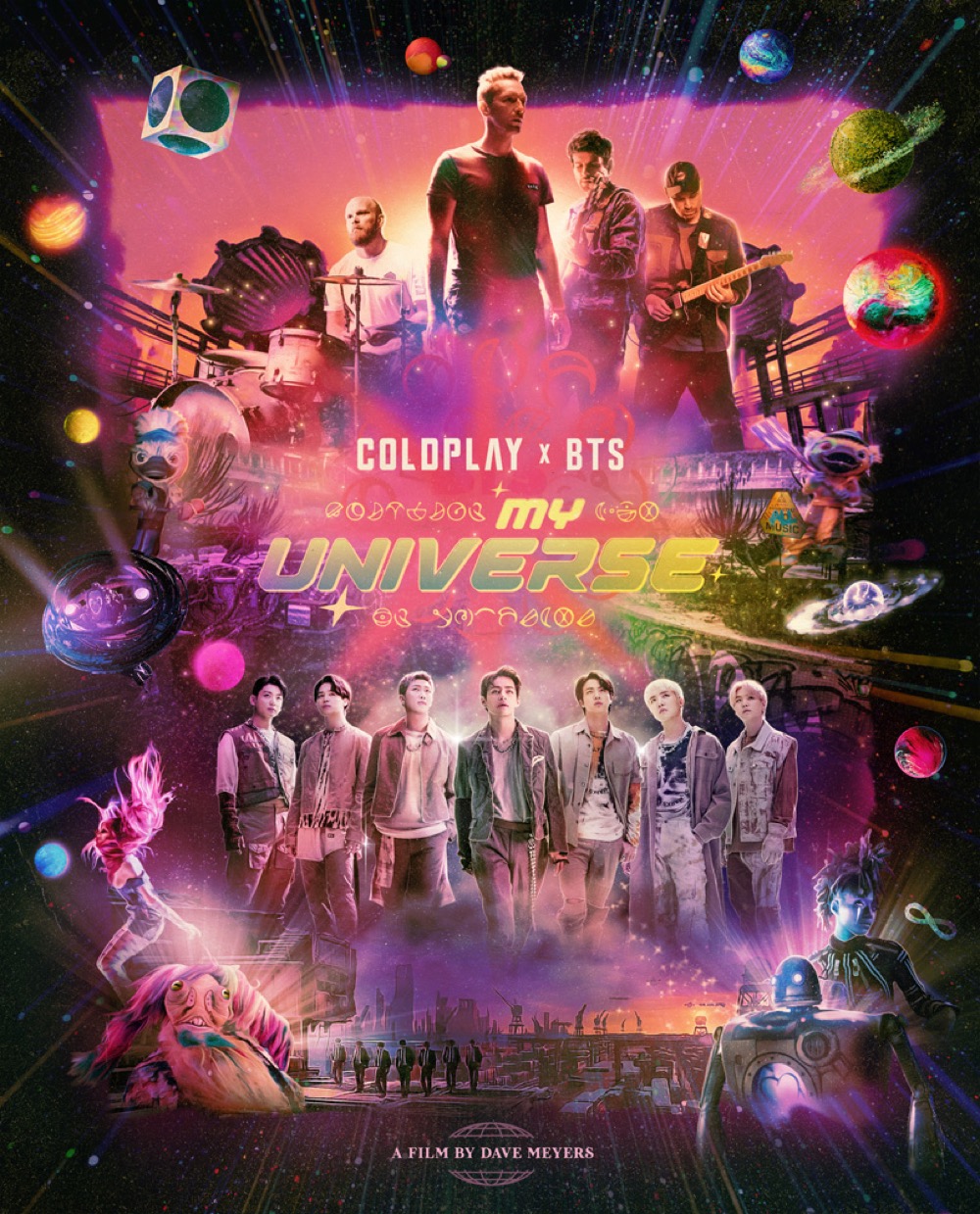 BTS×コールドプレイのコラボ曲「My Universe」MV公開 - 画像一覧（3/4）