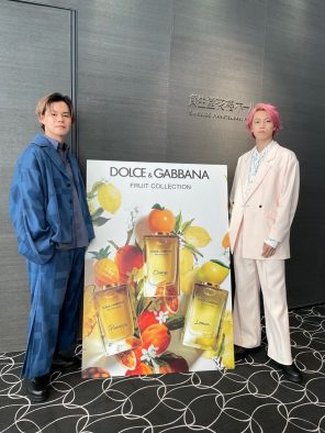 超特急・カイ＆タカシ、ドルチェ＆ガッバーナビューティのイベントに登場