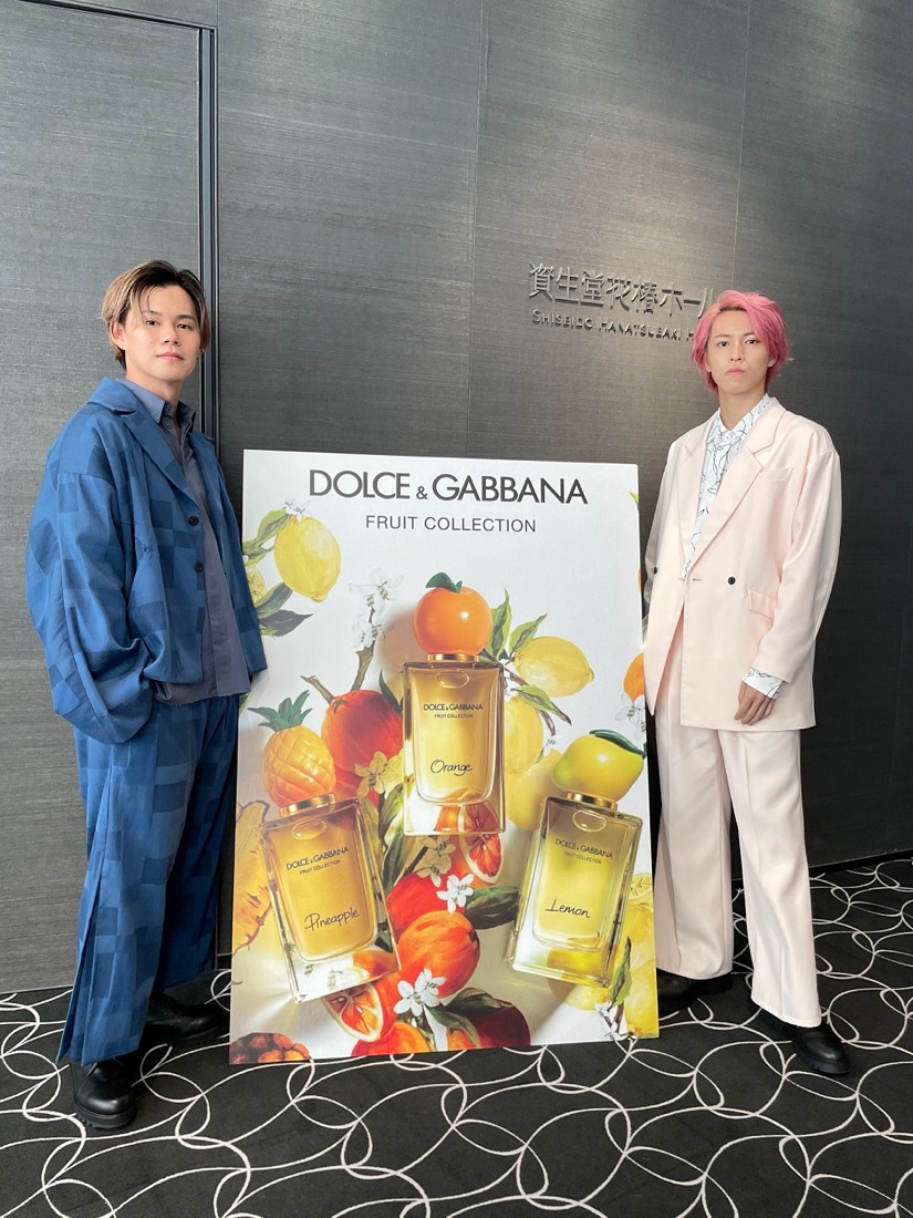 超特急・カイ＆タカシ、ドルチェ＆ガッバーナビューティのイベントに登場