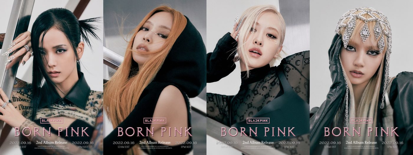 BLACKPINK、2ndアルバム『BORN PINK』のビジュアルを初公開！ 日本でのCD発売日も決定