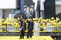 福山雅治、全長8メートルの“巨大・湯川先生”を見て「実に面白い」