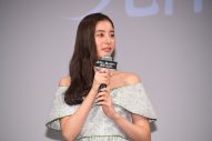 【レポート】Netflix映画『赤ずきん、旅の途中で死体と出会う。』の配信記念特別試写会イベントに橋本環奈、新木優子、岩田剛典が登壇 - 画像一覧（6/9）