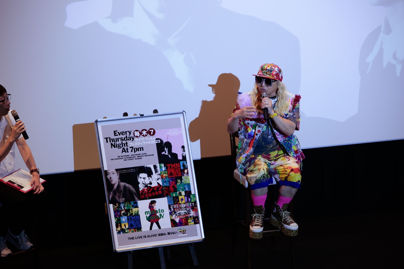 【レポート】TM NETWORKのライヴ・フィルム上映に、DJ KOOが登壇！ メンバーとのエピソードを熱くトーク - 画像一覧（2/3）