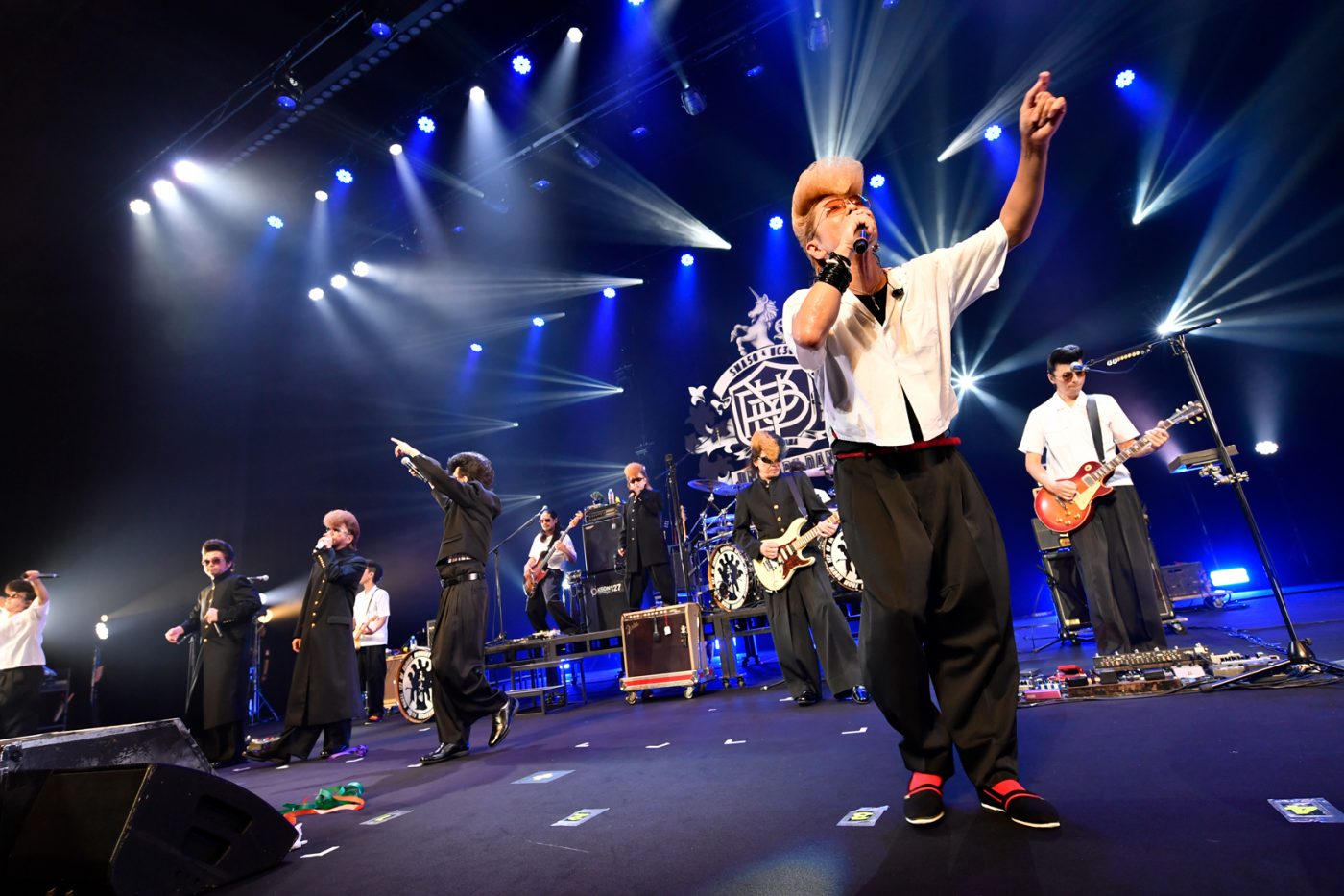 【SMA50th】UNICORNが氣志團、スカパラをゲストに“音楽で遊んだ”2DAYS。『SMA50周年ライブ』の模様をレポート - 画像一覧（8/37）