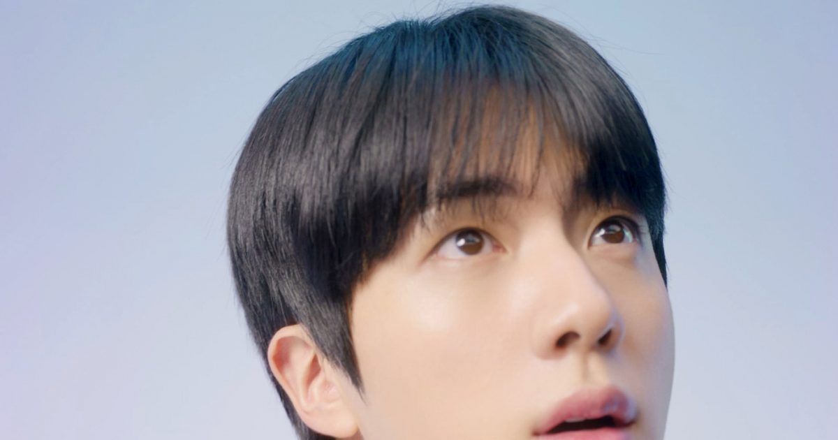 BTS JIN、マンダム“ルシードエル”新CMに登場！「僕のツヤ髪に注目して