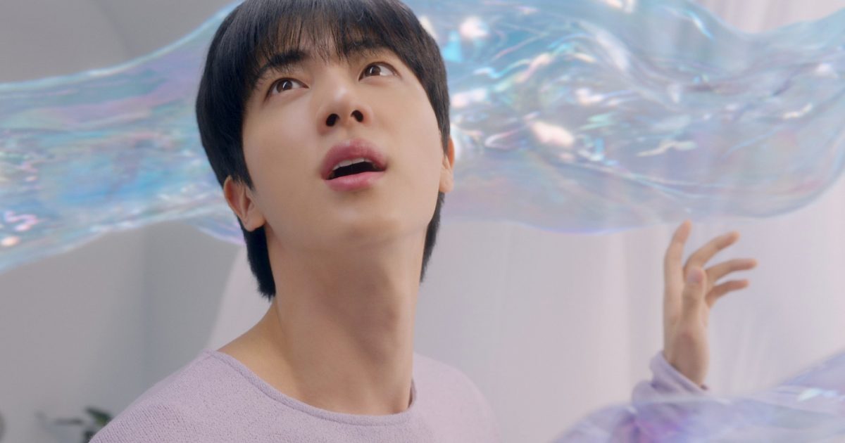BTS JIN、マンダム“ルシードエル”新CMに登場！「僕のツヤ髪に注目して
