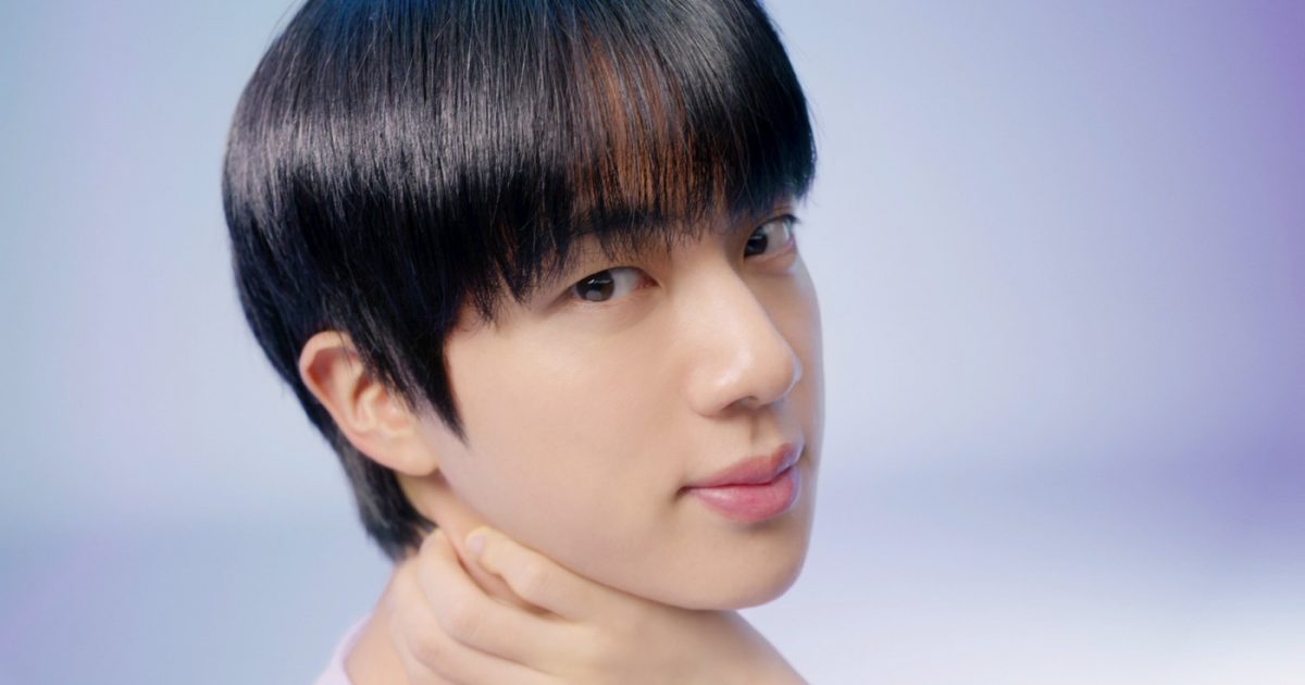BTS JIN、マンダム“ルシードエル”新CMに登場！「僕のツヤ髪に注目して