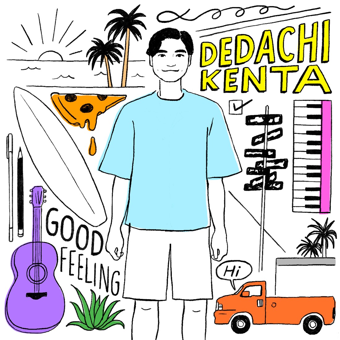 LA在住のシンガーソングライター・DedachiKenta、新曲「Strawberry Psycho」の配信リリースが決定