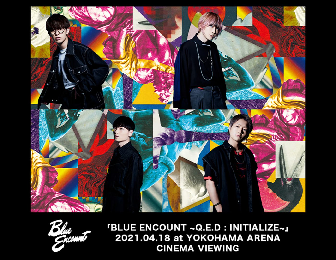 BLUE ENCOUNT、最新ライブ映像作品のリリースを記念して映画館上映イベントの開催が決定