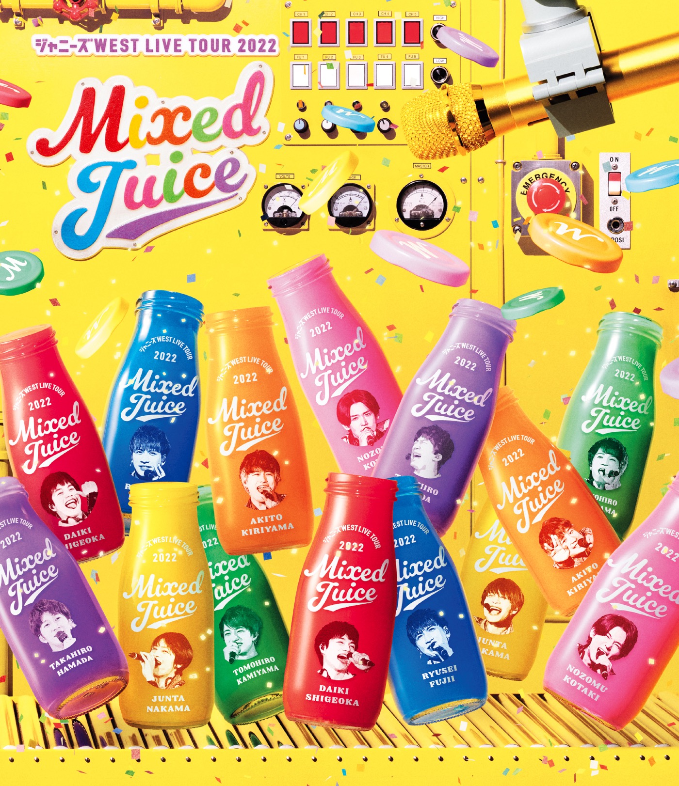 ジャニーズWEST、『Mixed Juice』ツアーの映像作品化が決定！