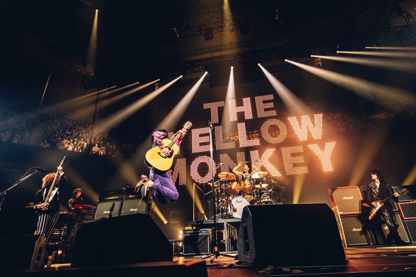 THE YELLOW MONKEYのデビュー30周年を締めくくるイベント、バンド結成記念日に聖地・日本武道館で開催