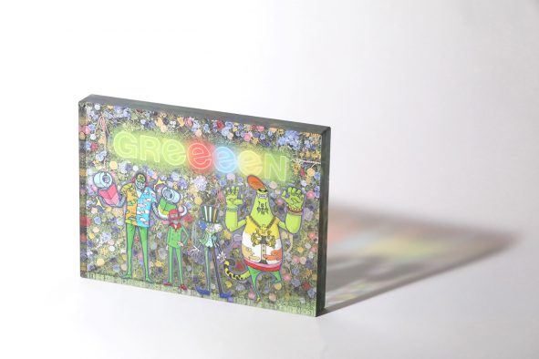 GReeeeN、ニューアルバム『ロッキンビーツ』発売決定！初回盤には尾田栄一郎によるアクリルオーナメントも