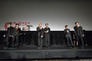 【レポート】JO1與那城奨＆大平祥生＆金城碧海らが映画『OUT』完成披露上映会に登場！ 本編の相撲勝負にちなんだ尻相撲対決も - 画像一覧（8/11）