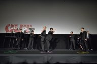 【レポート】JO1與那城奨＆大平祥生＆金城碧海らが映画『OUT』完成披露上映会に登場！ 本編の相撲勝負にちなんだ尻相撲対決も - 画像一覧（10/11）