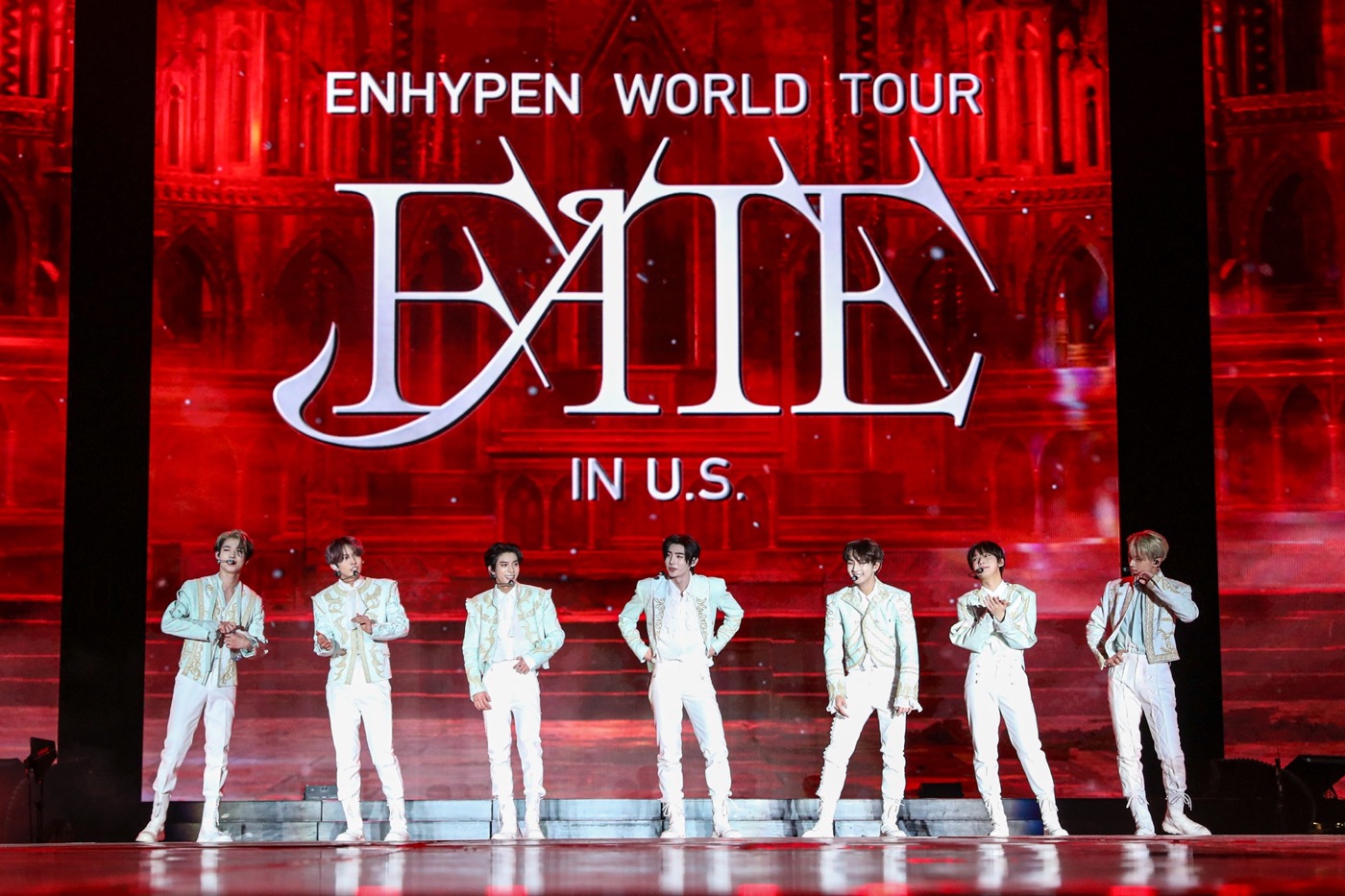 【ライブレポート】ENHYPEN、ワールドツアー『FATE』アメリカツアーが開幕！「ENGENE、とても愛している」 - 画像一覧（5/6）