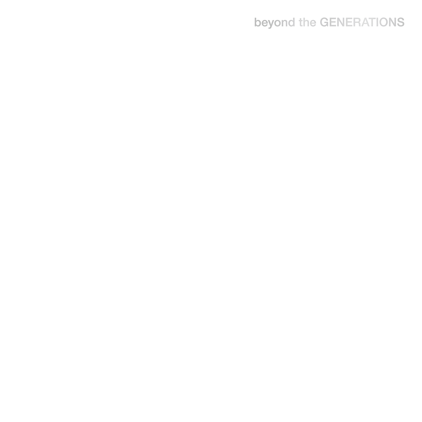 GENERATIONSデビュー記念日に新作『beyond the GENERATIONS』をリリース！ 片寄涼太、数原龍友のソロ楽曲も収録 - 画像一覧（1/3）