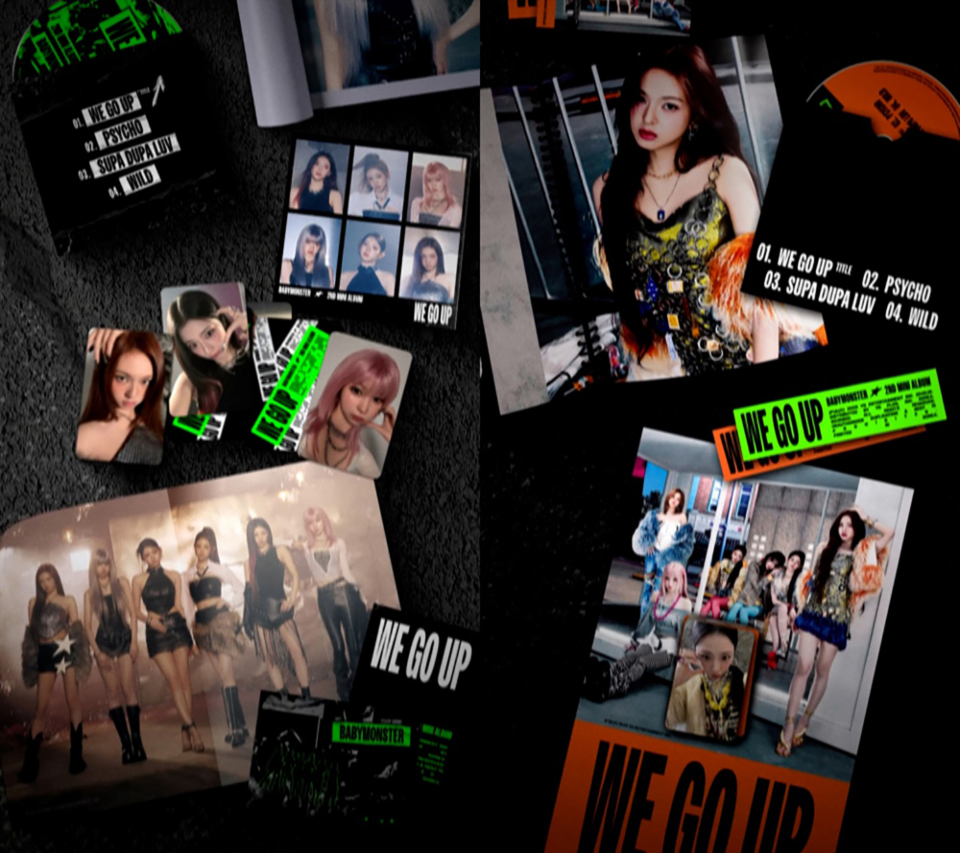 BABYMONSTER、2ndミニアルバム『WE GO UP』のフィジカルアルバムモーションポスターを公開