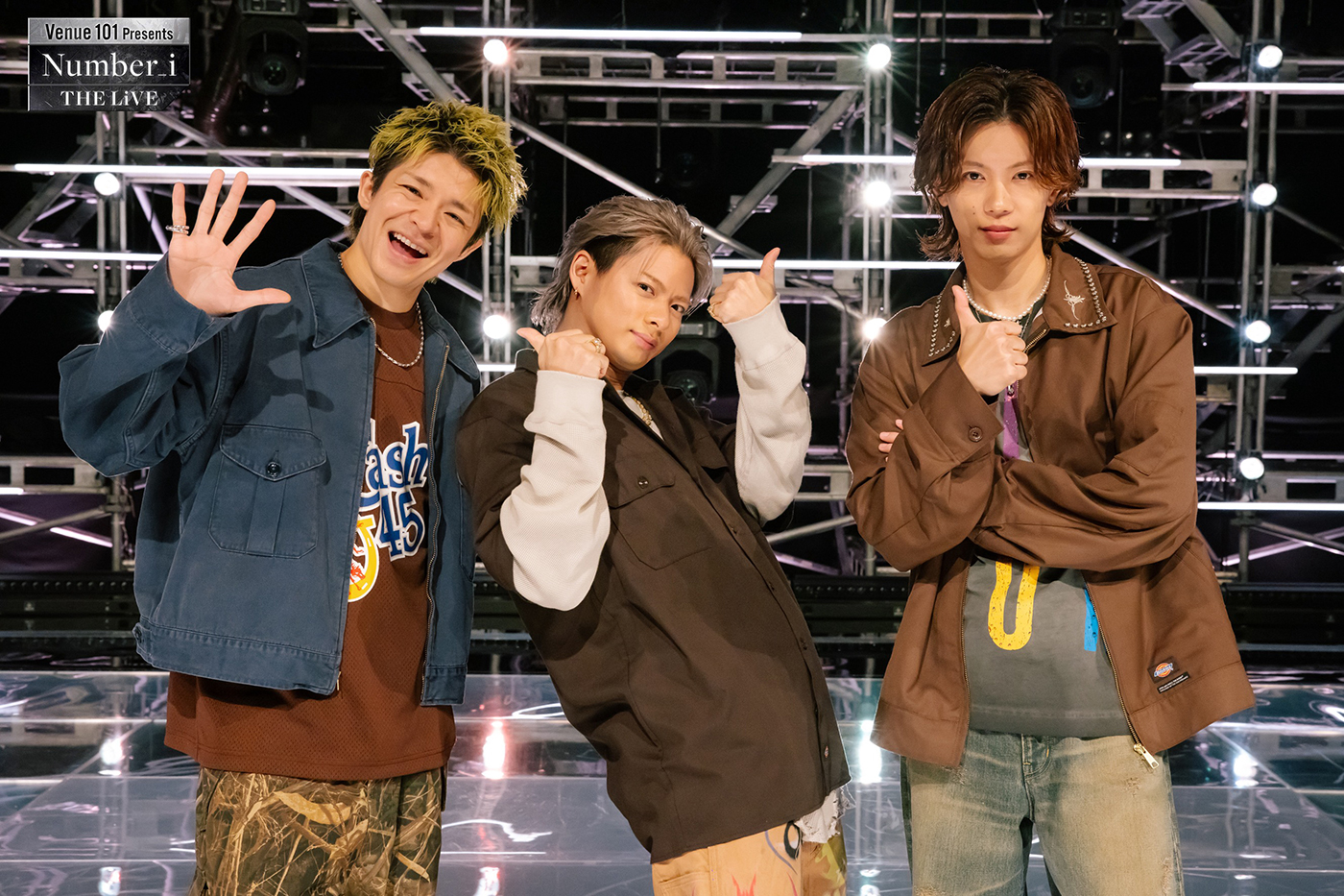 Number_i『Venue101』ライブ特番放送決定！「ライブならではのNumber_iのパフォーマンス、トークをぜひ楽しんで！」