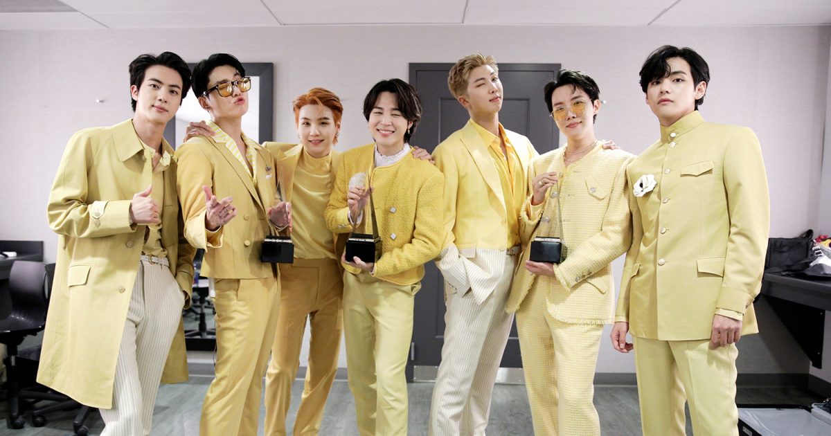BTS、「2021 American Music Awards」のリハーサルなど舞台裏を収めた