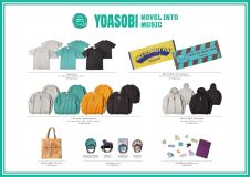 YOASOBI、日本武道館ライブのグッズラインナップ公開