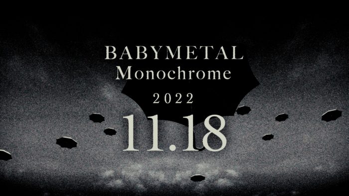 BABYMETAL「Monochrome」ティーザー映像#1公開。ニューアルバム『THE OTHER ONE』先行配信第二弾