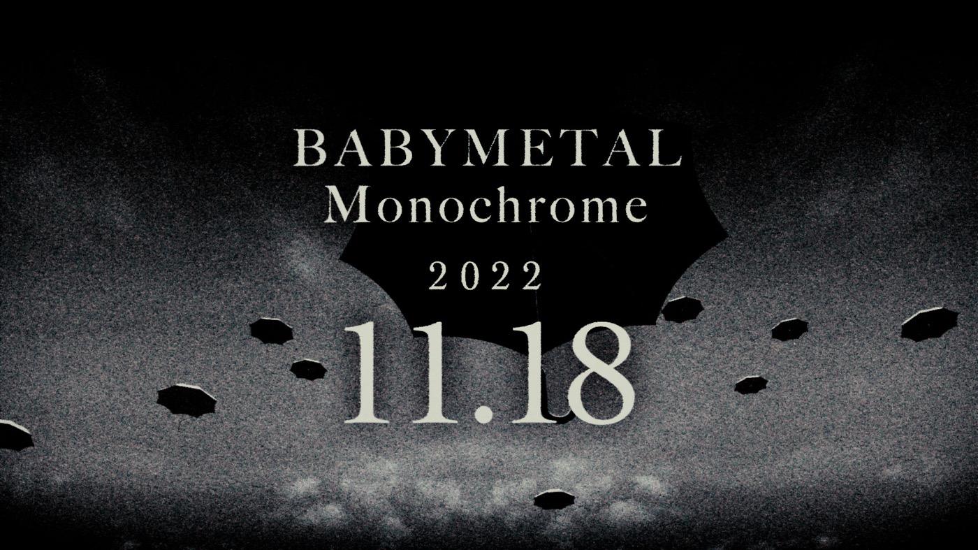 BABYMETAL「Monochrome」ティーザー映像#1公開。ニューアルバム『THE OTHER ONE』先行配信第二弾 - 画像一覧（1/2）