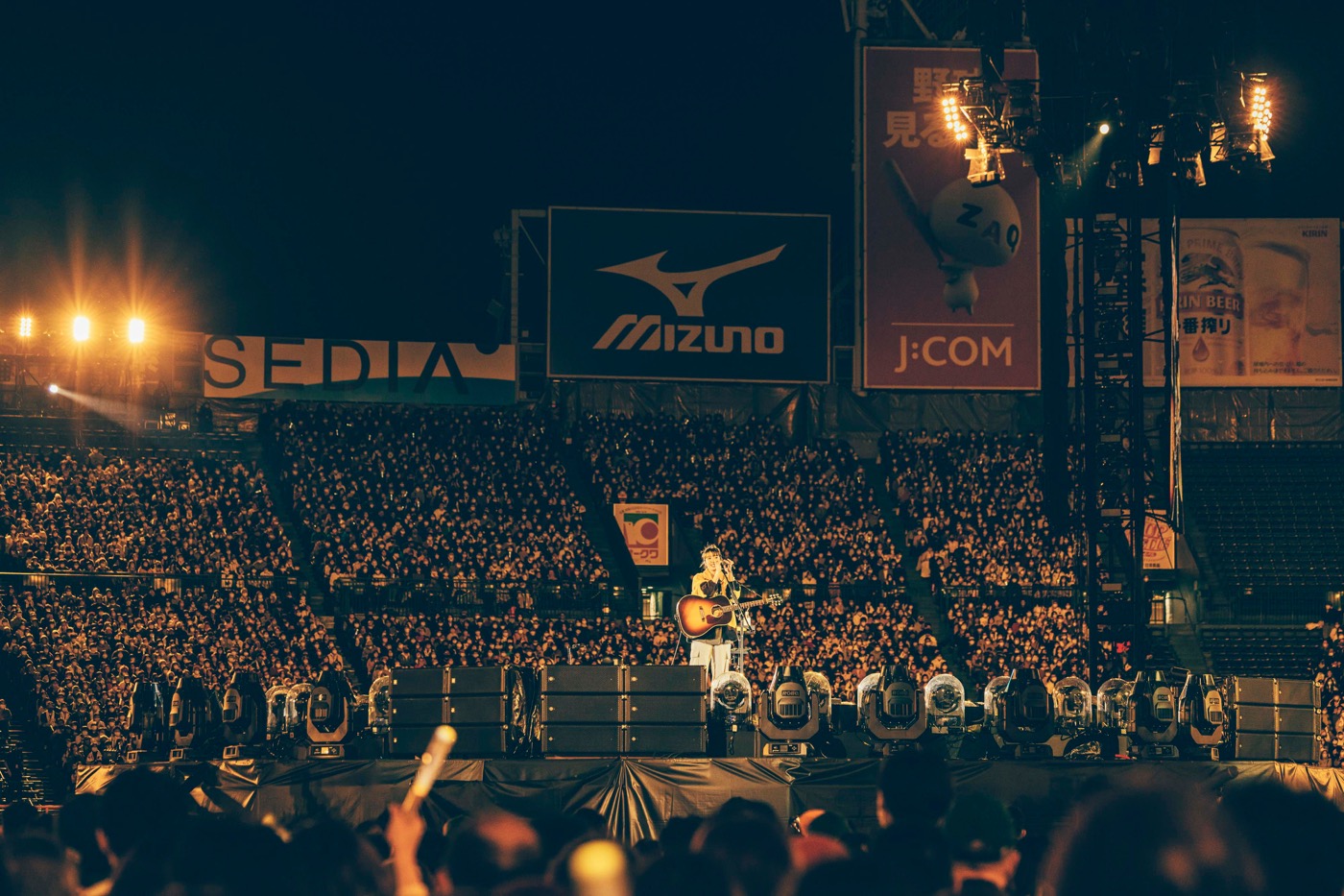 あいみょん、阪神甲子園球場での弾き語りワンマン公演で4万5000人を魅了 - 画像一覧（7/14）