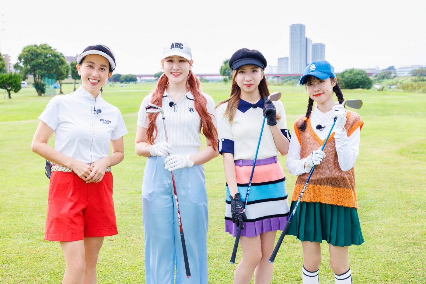 Little Glee Monster、ゴルフコースデビューの模様がWOWOWオンデマンドで配信