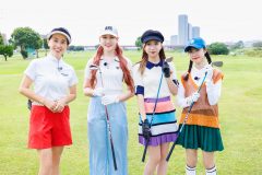 Little Glee Monster、ゴルフコースデビューの模様がWOWOWオンデマンドで配信