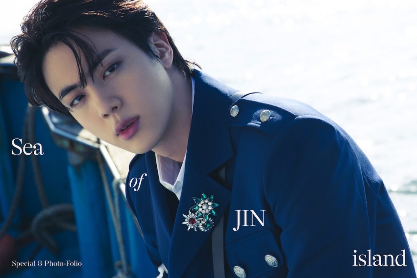 BTS・JIN、『Special 8 Photo-Folio』プレビューイメージを公開。テーマは“海”