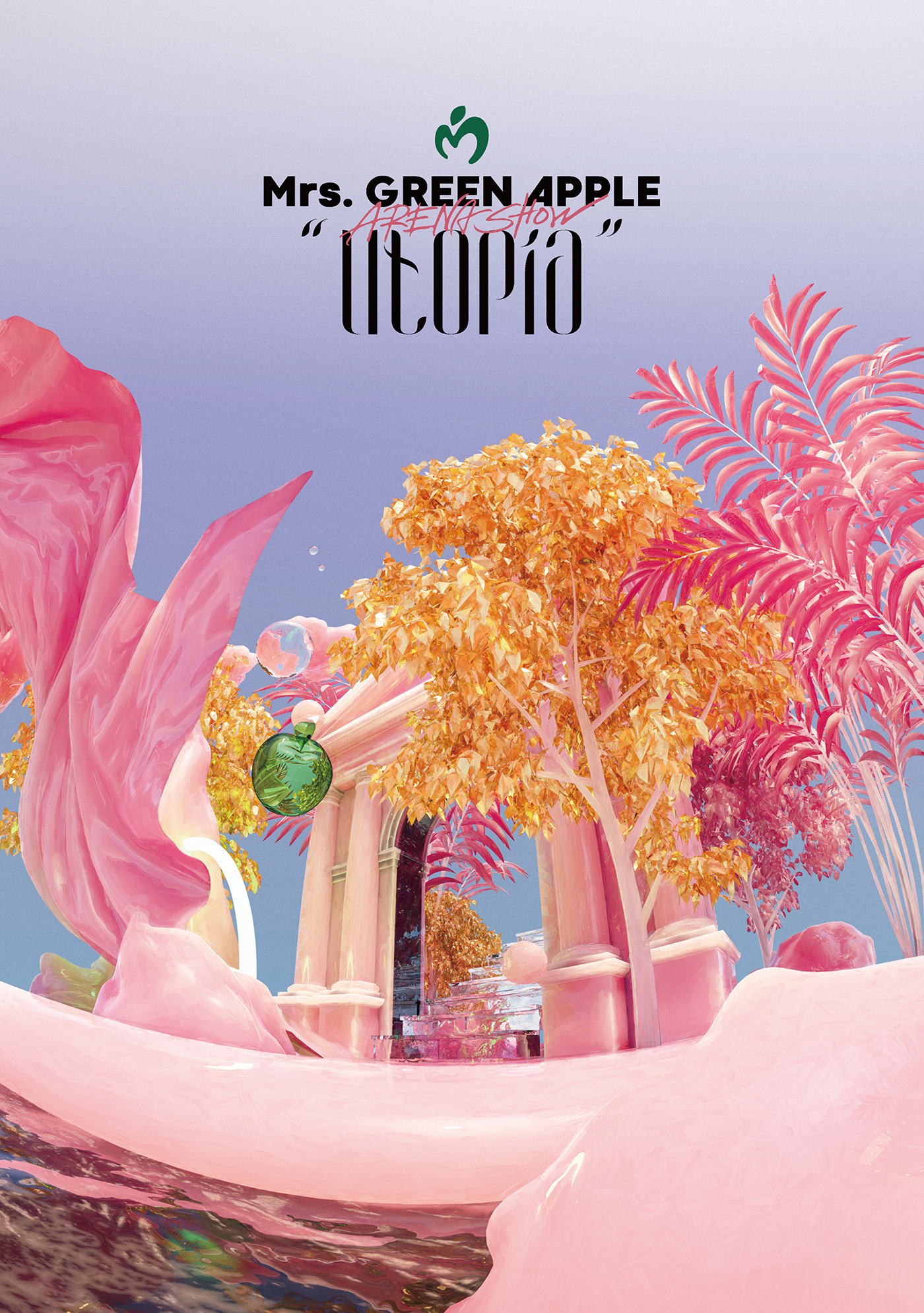 Mrs. GREEN APPLE、ライブBD＆DVD『ARENA SHOW “Utopia”』のチェーン別オリジナル特典の詳細＆デザイン公開 - 画像一覧（1/2）