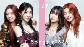 ITZY、新曲「RINGO」をバンド演奏で一発撮り！「サウンドが大きく変わるので、ボーカルの雰囲気も変わったと思います」