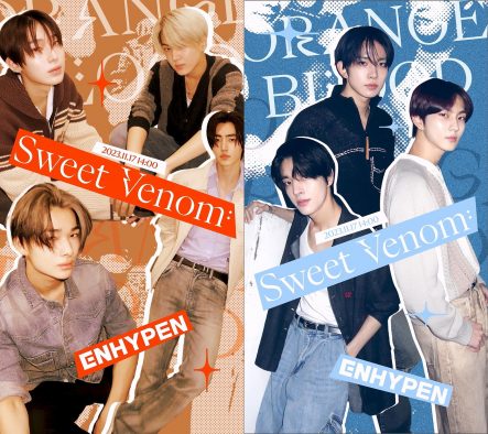 ENHYPEN、5thミニアルバム『ORANGE BLOOD』収録曲「Sweet Venom」の音源を一部サプライズ公開