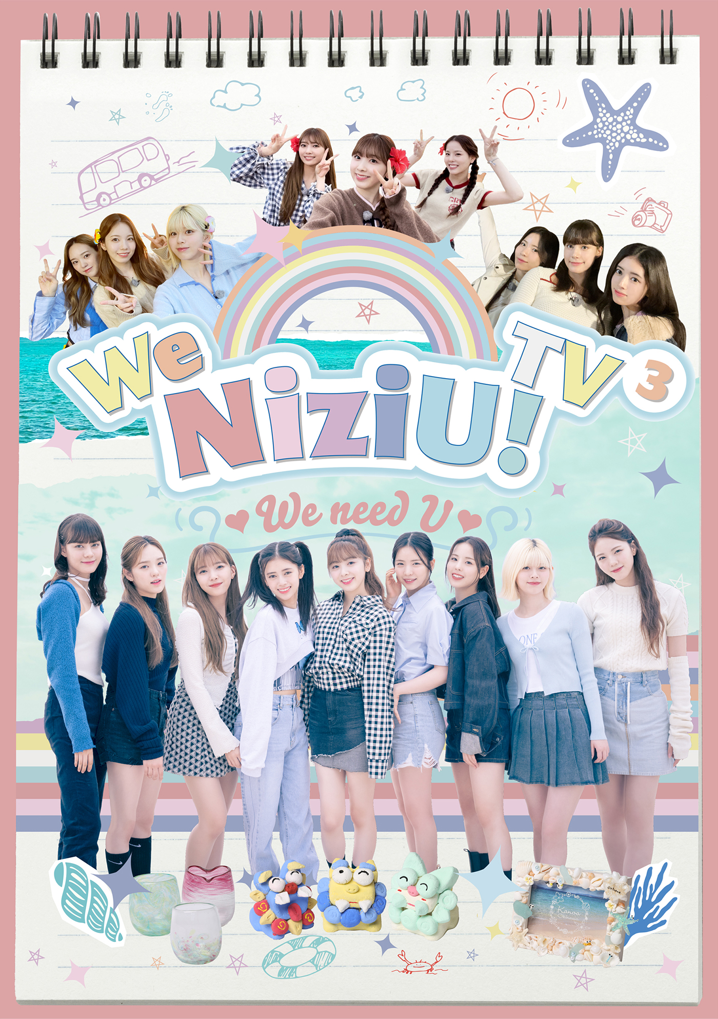 NiziUが沖縄＆東京で“夢のShort Trip”！『We NiziU! TV3』完全版が発売決定 - 画像一覧（3/3）