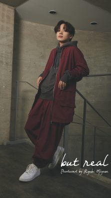 宮世琉弥、初プロデュースアパレルブランド「but real」を始動