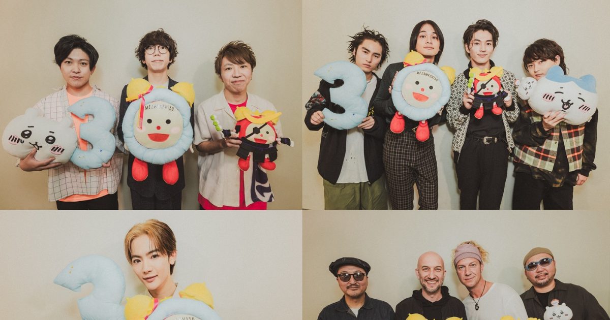 ライブレポート】sumika、DISH//、NOA、MONKEY MAJIK『めざましフェス