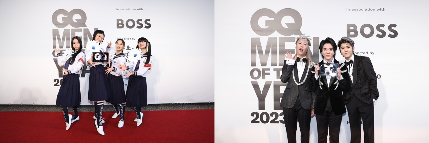 【レポート】新しい学校のリーダーズとMrs. GREEN APPLEが『GQ MEN OF THE YEAR 2023』を受賞 - 画像一覧（4/7）
