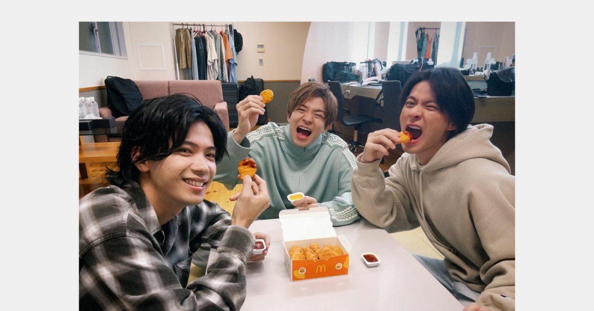 Number_iが、ナゲット×忘年会で大盛り上がり！マクドナルド新TVCM公開