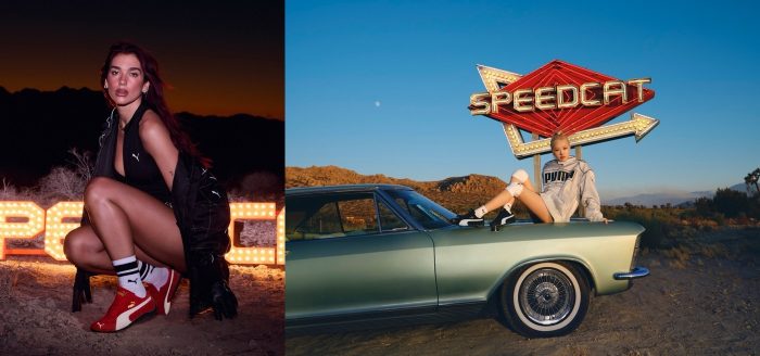 Dua Lipa（デュア・リパ）＆ROSÉ（BLACKPINK ）、プーマ新ビジュアル公開！「SPEEDCAT OG」を着用