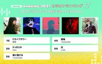 LINE MUSIC、『年間ランキング2021』を発表！ 最も再生された楽曲1位は、BTS「Butter」 - 画像一覧（6/7）
