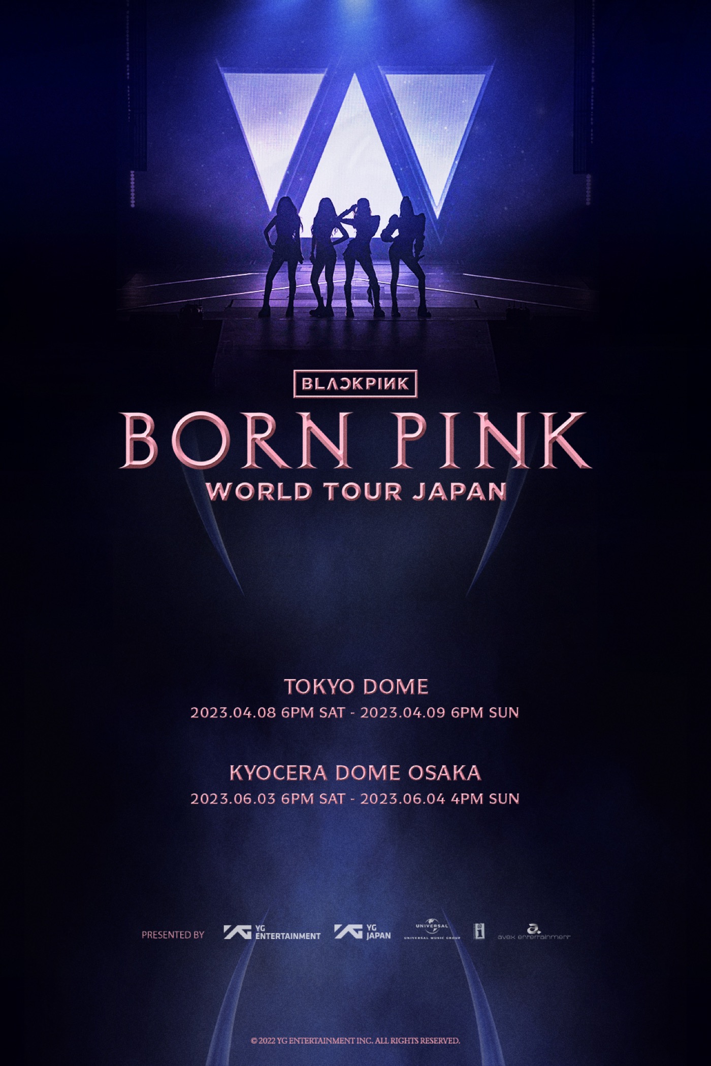 BLACKPINK、ワールドツアー日本公演が決定！ 東京と大阪で21万人を動員予定
