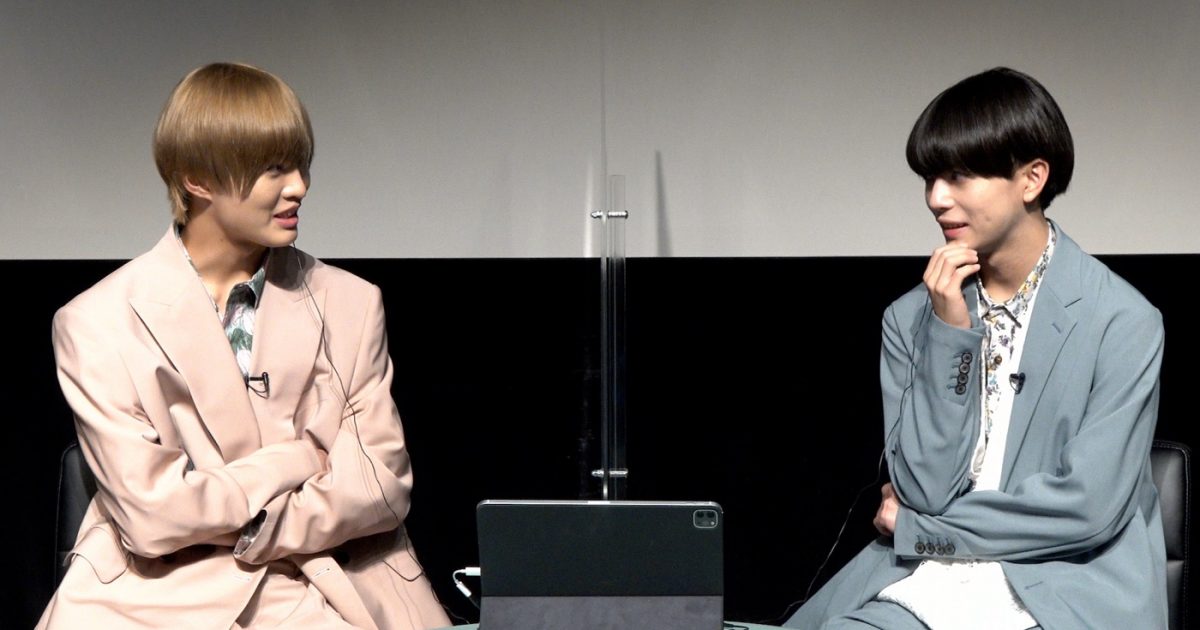 ジャニーズJr. 佐藤新と織山尚大による、W主演ドラマ『高良くんと天城