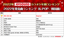 JOYSOUNDが2022年カラオケ年間ランキング発表！ 楽曲ランキング（総合）は、2年連続で優里「ドライフラワー」が1位を獲得 - 画像一覧（2/13）