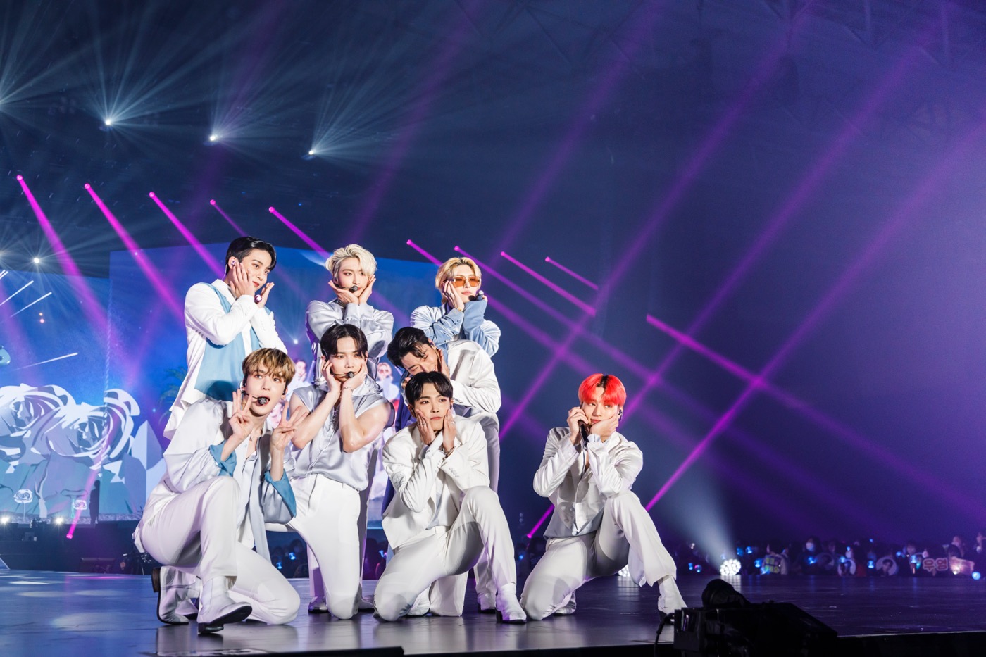 ATEEZ（エイティーズ）、⽇本へのカムバック公演にファン3万⼈が集結