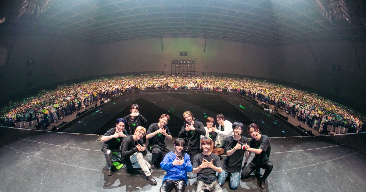 INI、初のアリーナツアーが愛知で開幕！「でらあいたかったよ