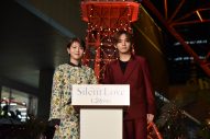【レポート】映画『サイレントラブ』公開記念、山田涼介＆浜辺美波がTOKYO TOWER点灯式に登壇 - 画像一覧（1/3）