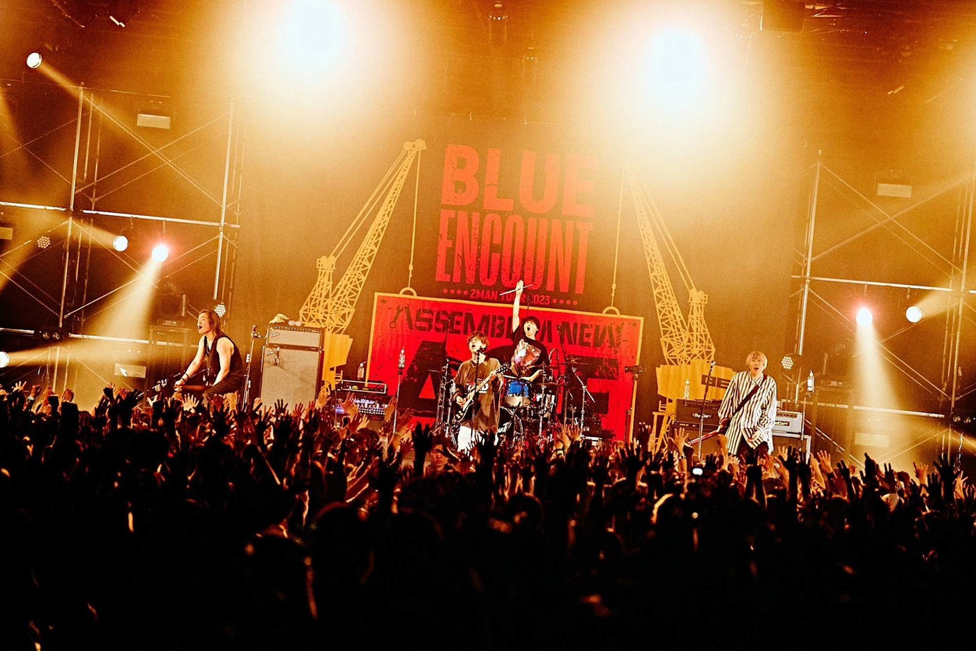 【ライブレポート】BLUE ENCOUNT、憧れのELLEGARDENと地元・熊本で対バン！「あり得ないが現実になりました」（田邊駿一） - 画像一覧（6/6）